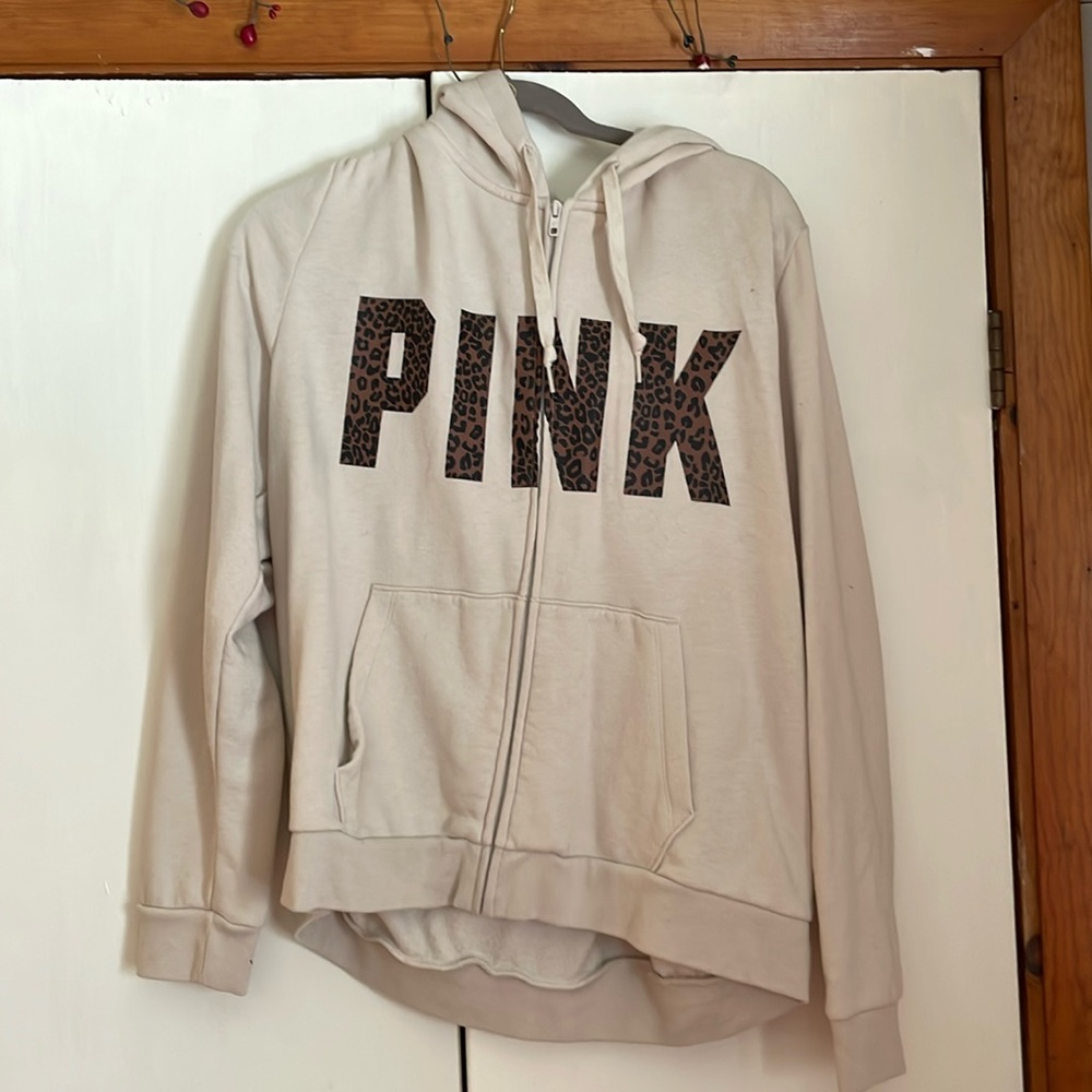 Victorias Secret Pink Zip Up Hoodie